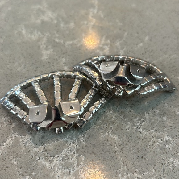Vintage Rhinestone Shoe clips - Picture 5 of 7